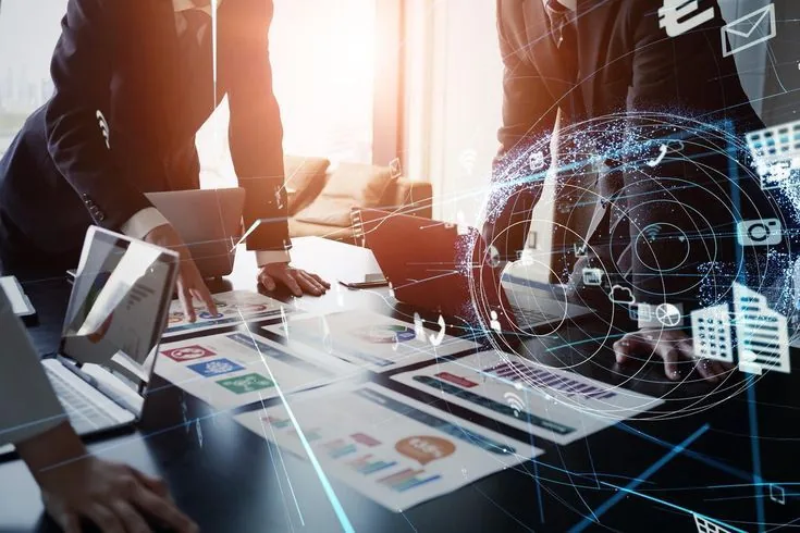 A team working with AI tooling